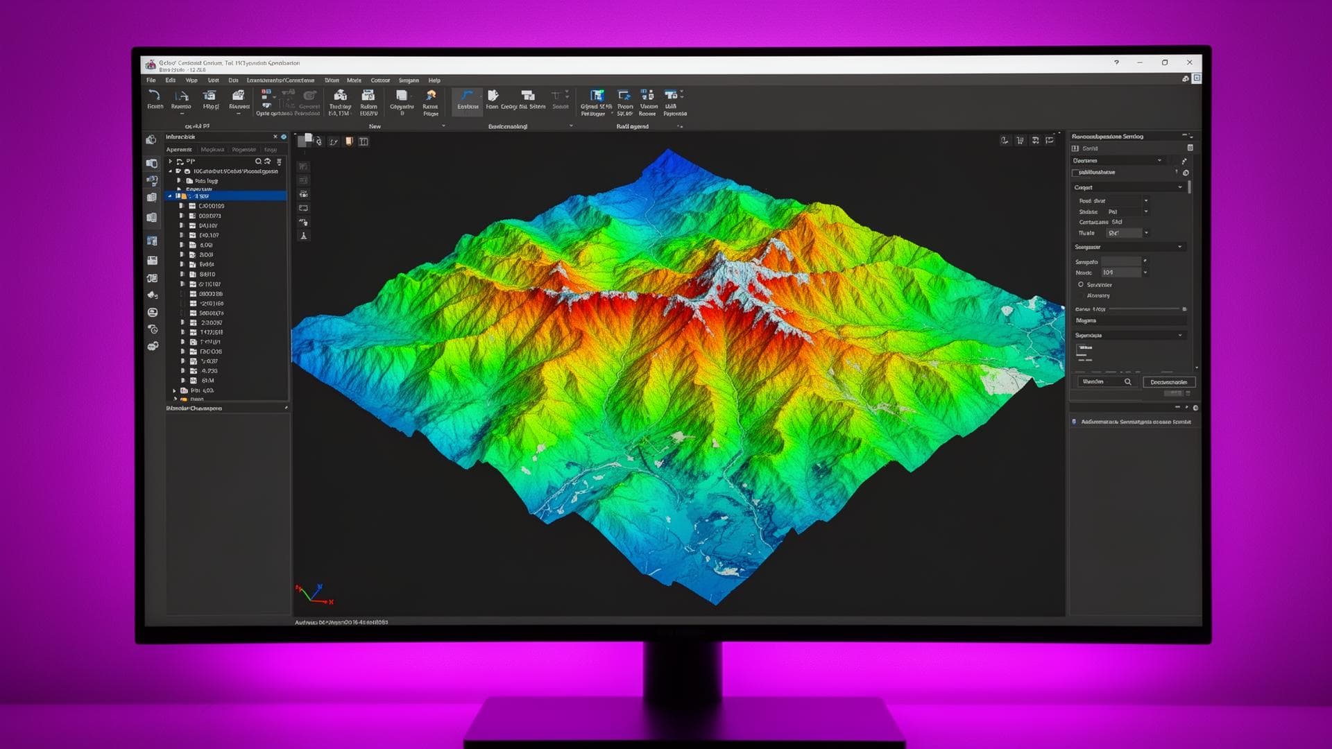3D Terrain & Elevation Models